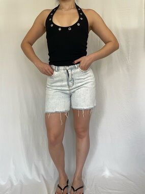 Vintage 90s Palmetto’s light wash denim shorts